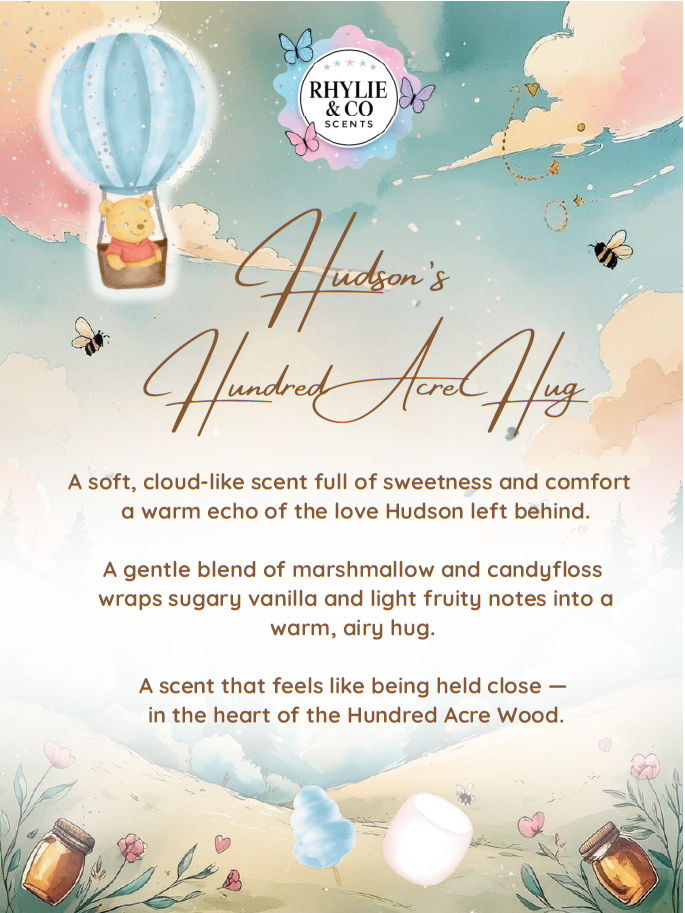 Hudson’s Hundred Acre Hug ☁️ – Marshmallow & Candyfloss