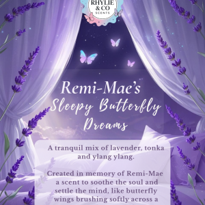 Remi-Mae's Sleepy Butterfly Dreams - Sleepy 🦋💜