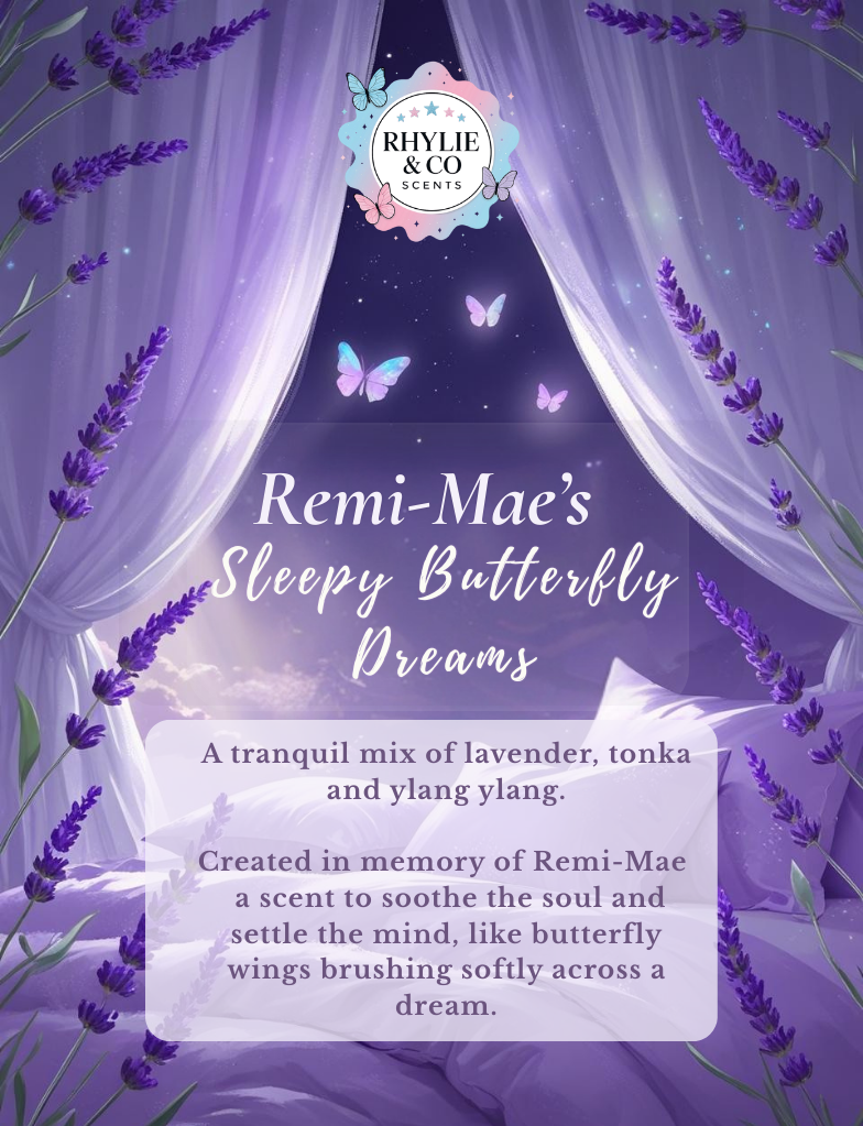 Remi-Mae's Sleepy Butterfly Dreams - Sleepy 🦋💜