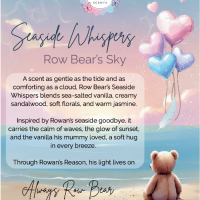 Seaside Whispers – Row Bear’s Sky – Sea Salt & Vanilla 🩵🐻🦋