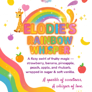 Elodie’s Rainbow Whisper – Starburst 🌈🦒
