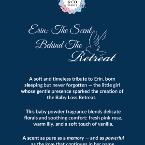 Erin: The Scent Behind The Retreat – Baby Powder 🕊️💗