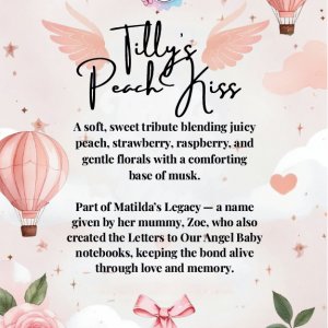 Tilly’s Peach Kiss – Peach Bellini 🍑🐇🐞