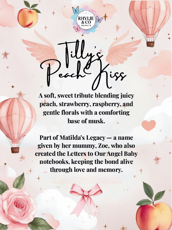 Tilly’s Peach Kiss – Peach Bellini 🍑🐇🐞