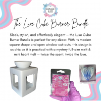 Luxe Cube Burner Bundle ⬜