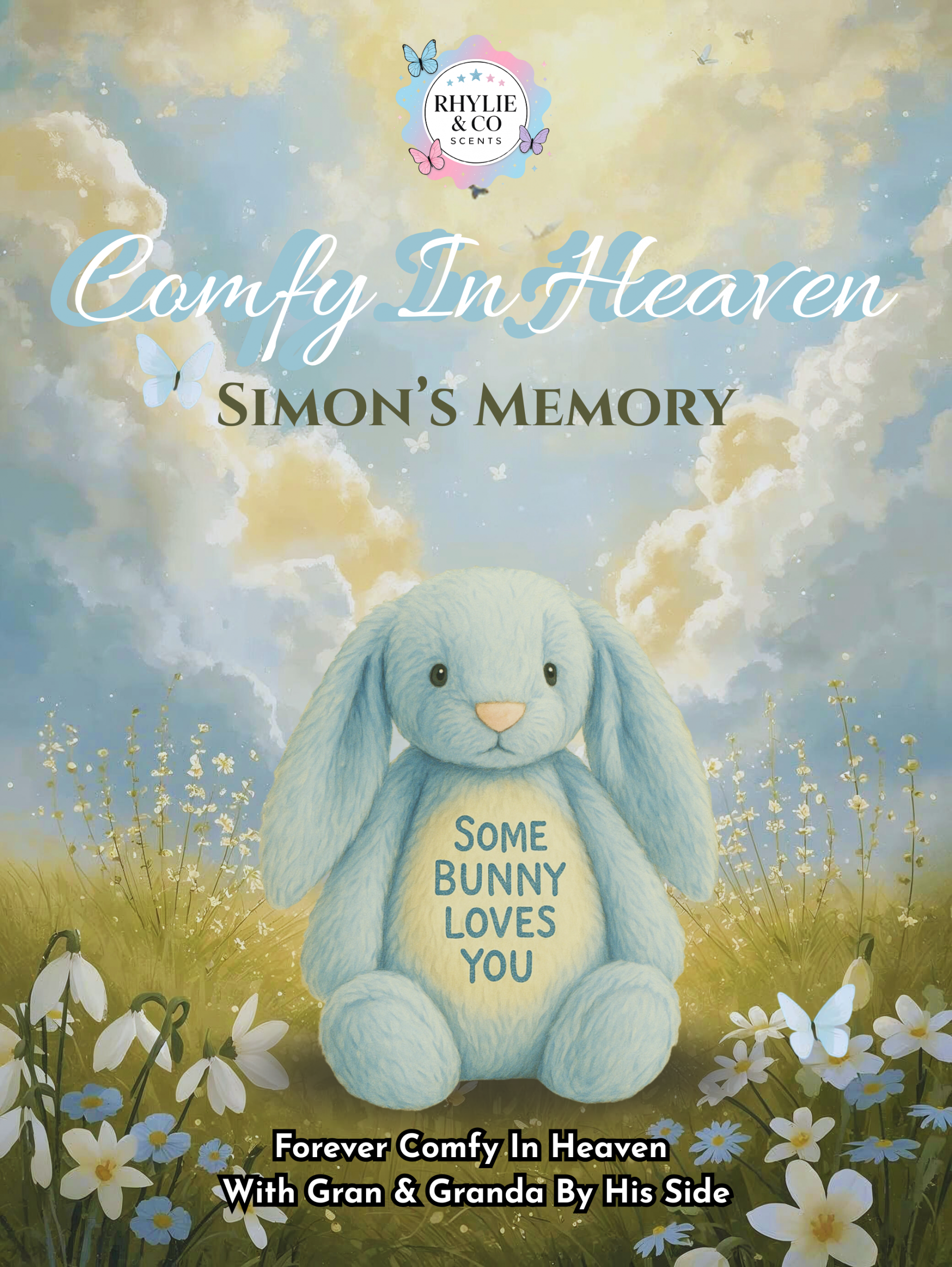 Comfy in Heaven – Simon’s Memory 🩵🦋 Inspired by Comfort Pure Heaven Scent