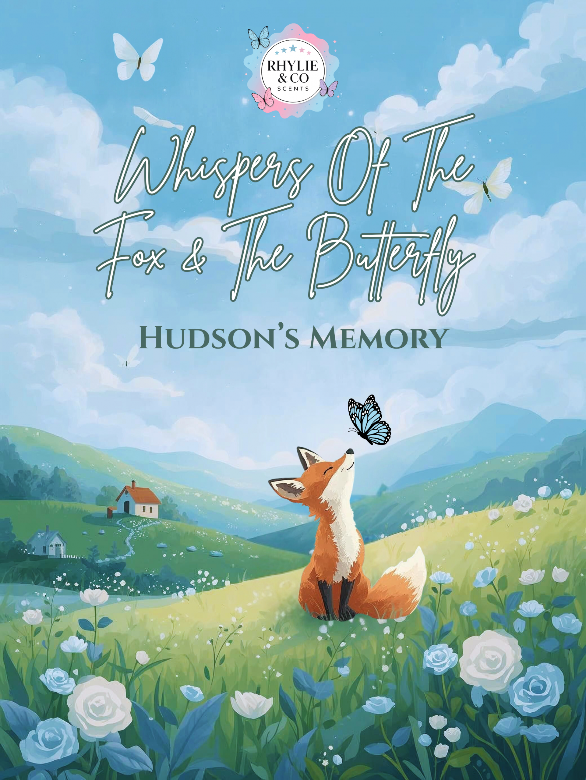 Whispers of the Fox and the Butterfly – Hudson’s Memory 🦋🦊 (Fresh Clean Cotton)