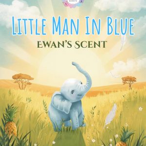 Little Man in Blue – Ewan’s Memory - Pineapple & Rosemary Scent 🩵🐘