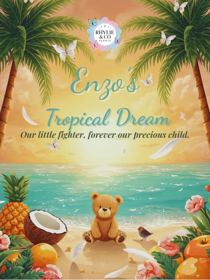 Enzo’s Tropical Dream – Jamaican Me Crazy 🩵🧸