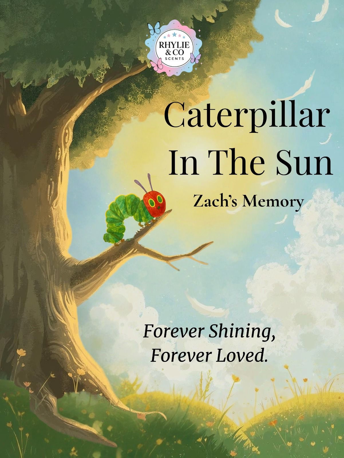 Caterpillar in the sun - Zach’s Memory 🐛 ☀️ Black Amber & Vanilla