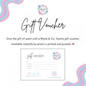 Rhylie & Co. Scents Gift Voucher ✨