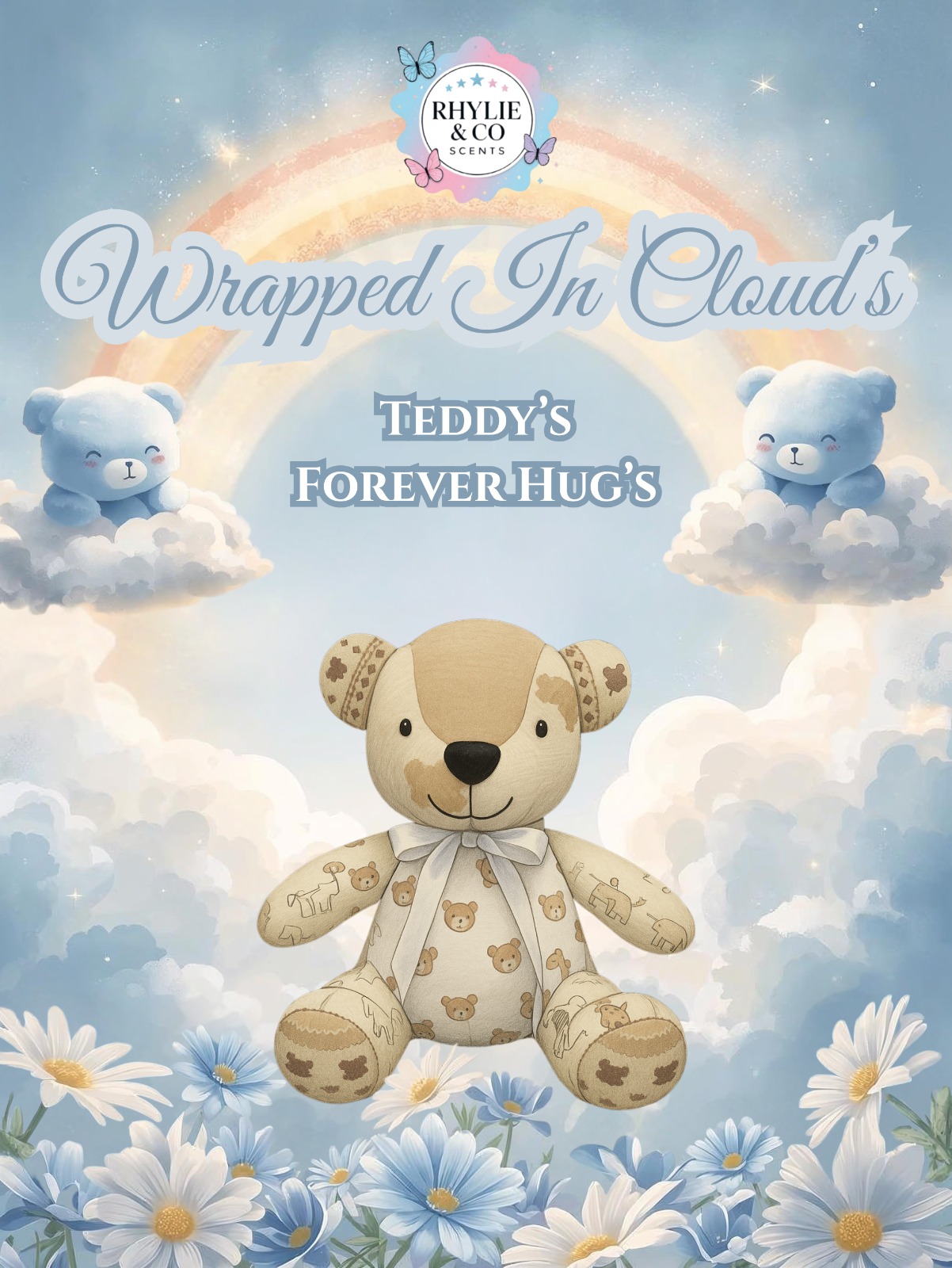 Wrapped in Clouds – Teddy’s Forever Hug ☁️🤍 Inspired By Fresh (Lenor)