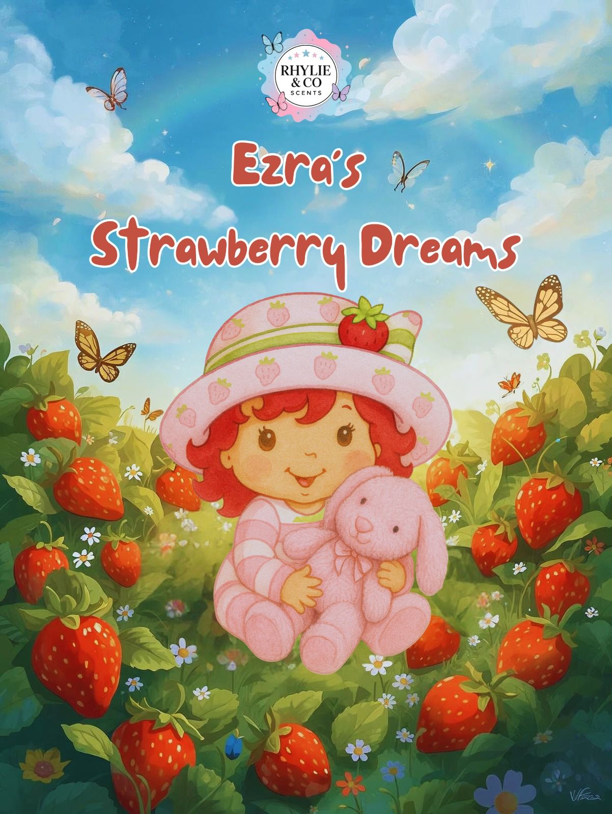 Ezra’s Strawberry Dreams – Inspired by Strawberry Shortcake 🍓🍰