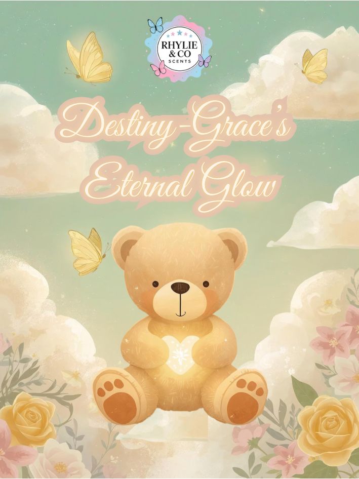 Destiny’s Eternal Glow – Inspired by Kayali Pistachio Gelato 🧸🌼💛
