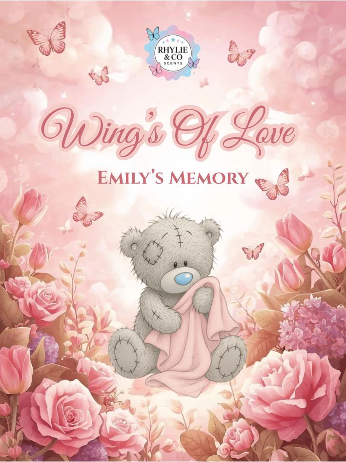 Wings of Love – Emily’s Memory 💗🦋 Lavender & Chamomile