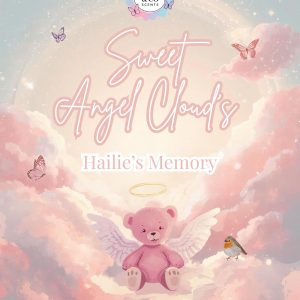 Sweet Angel Clouds – In Loving Memory of Hailie Worsley Grierson 🌸 🤍💗