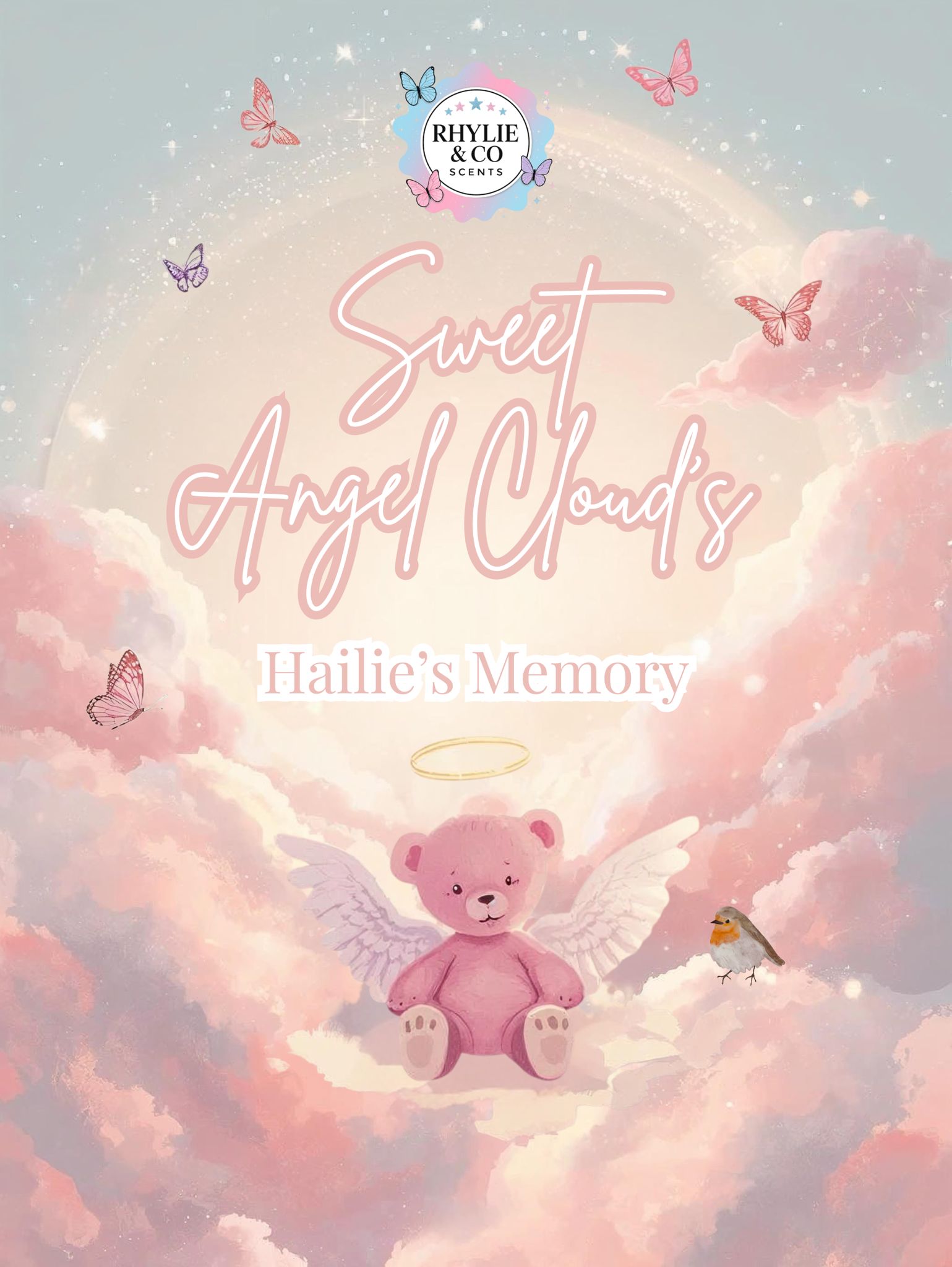 Sweet Angel Clouds โ In Loving Memory of Hailie Worsley Grierson ๐ธ ๐ค๐