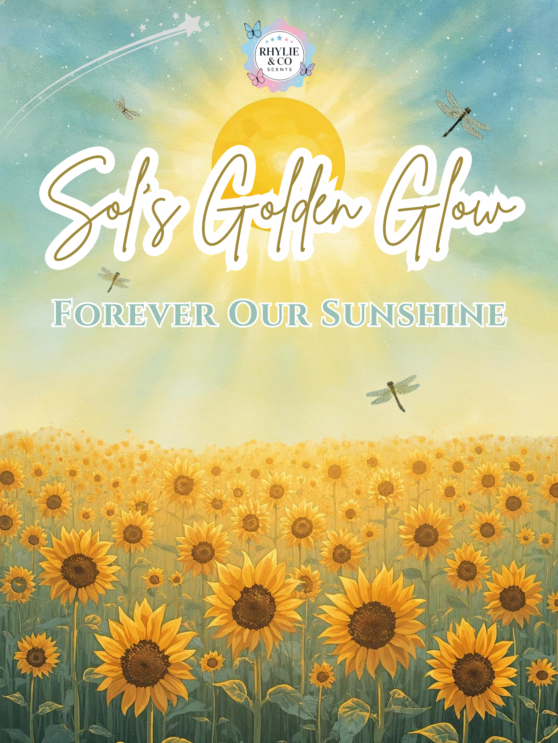 Sol’s Golden Glow - Inspired by Flor Mistica Sol de Janeiro ☀️🌻