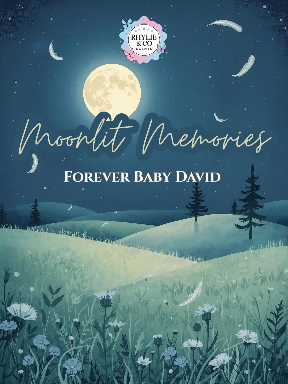 Moonlit Memories – David’s Memory – Inspired by Clothesline 🌙🕊️