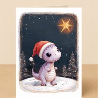 Lilac Dino - Storybook - Christmas Tribute