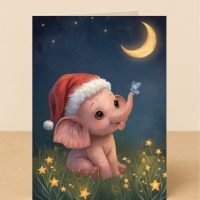 Pink Elephant - Storybook - Christmas Tribute